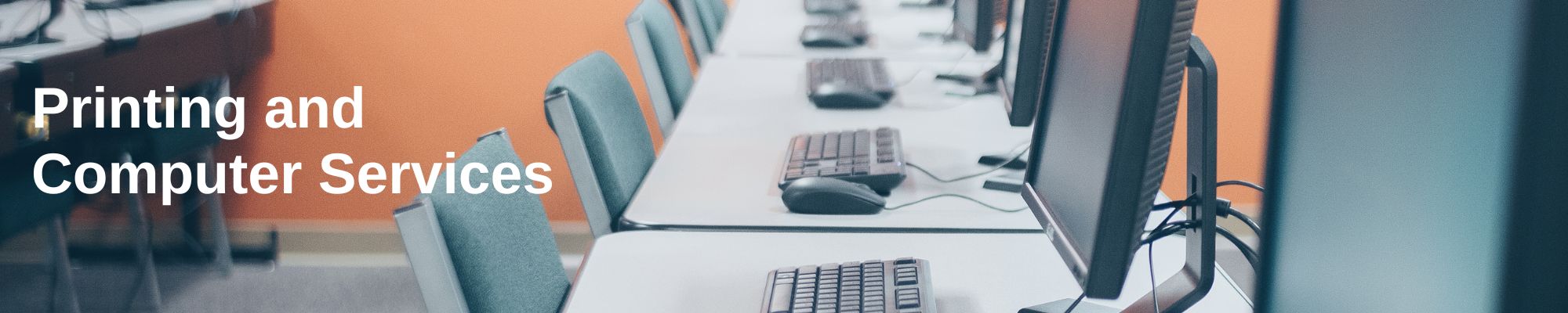 Printing and Computer Services