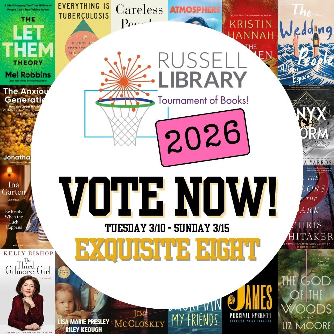 Vote Now! Tuesday, March 10 - Sunday, March 15. The Exquisite Eight