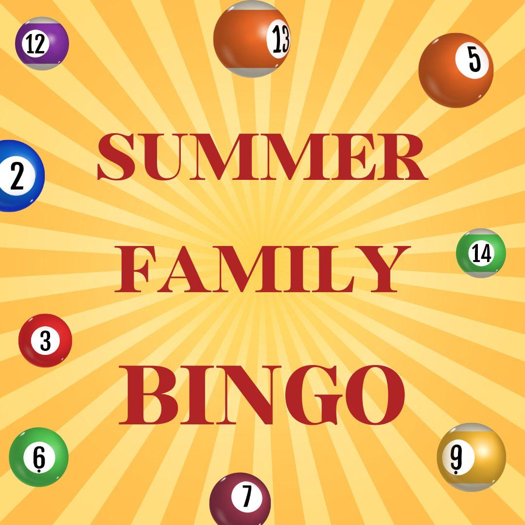 Summer Family Bingo