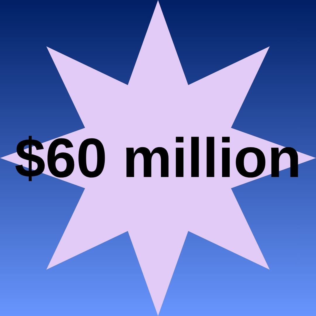 $60 million