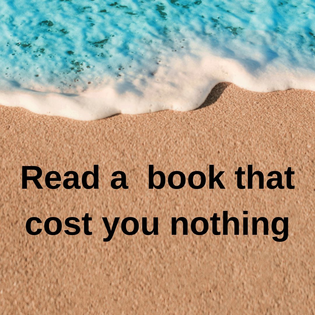 Read a book that cost you nothing