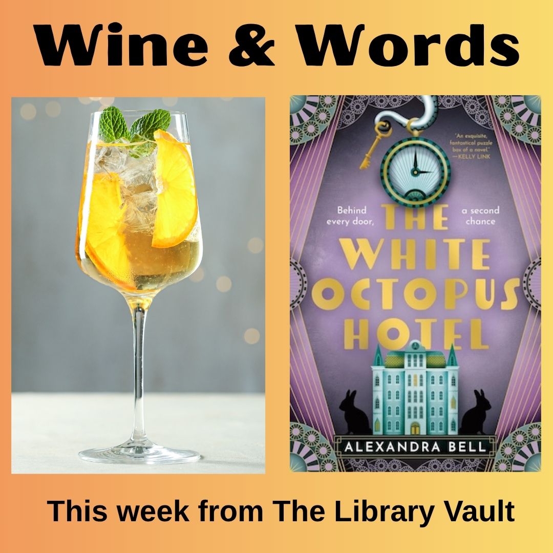 White Octopus (1080 x 1080 px) Wine & Words: The White Octopus Hotel. This week from The Library Vault.