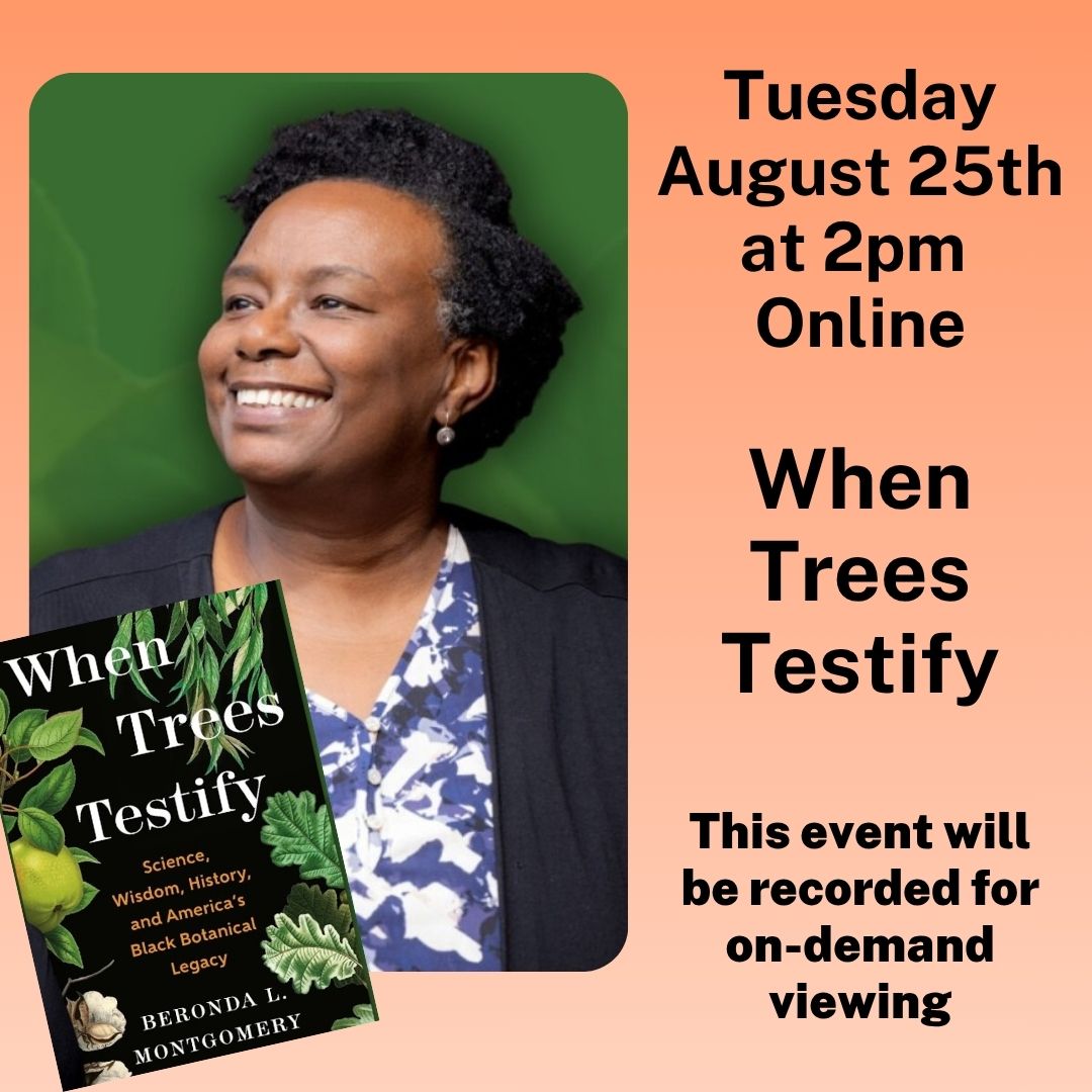 LSC Trees Testify Online Thursday, August 27th at 2pm. When trees testify. This events will be recorded for on-demand viewing.
