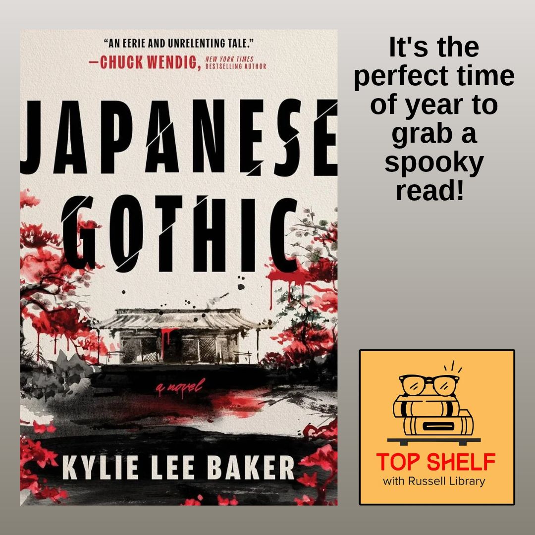 It's the perfect time of year to grab a spooky read! Book cover: Japanese Gothic by Kylie Lee Baker